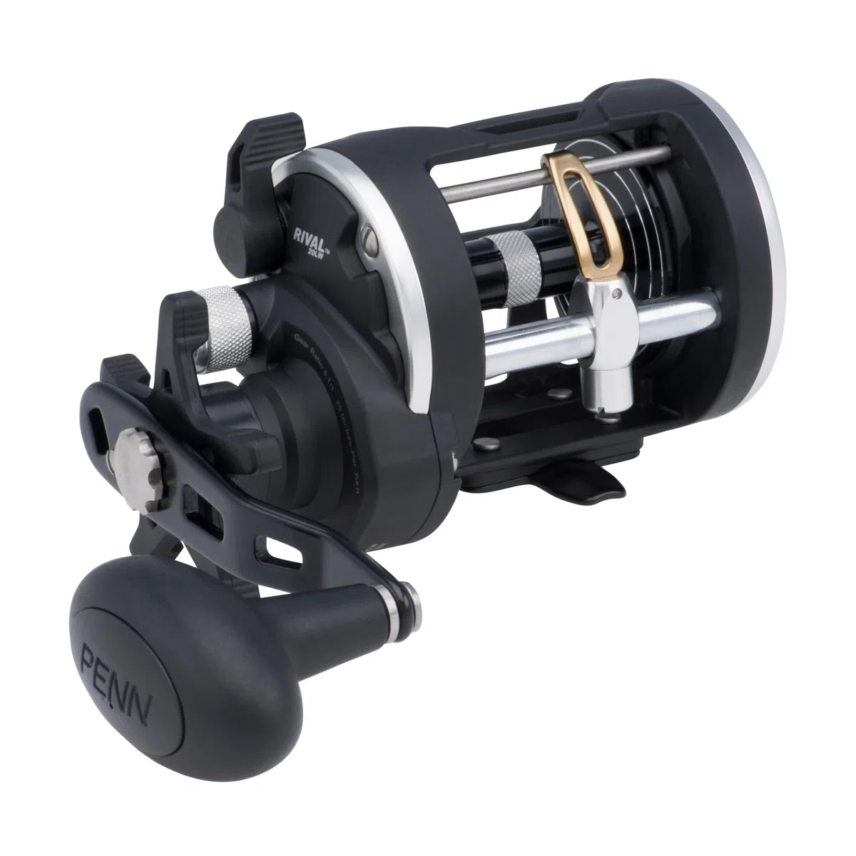 PENN Rival Level Wind - Carrete de Pesca Convencional