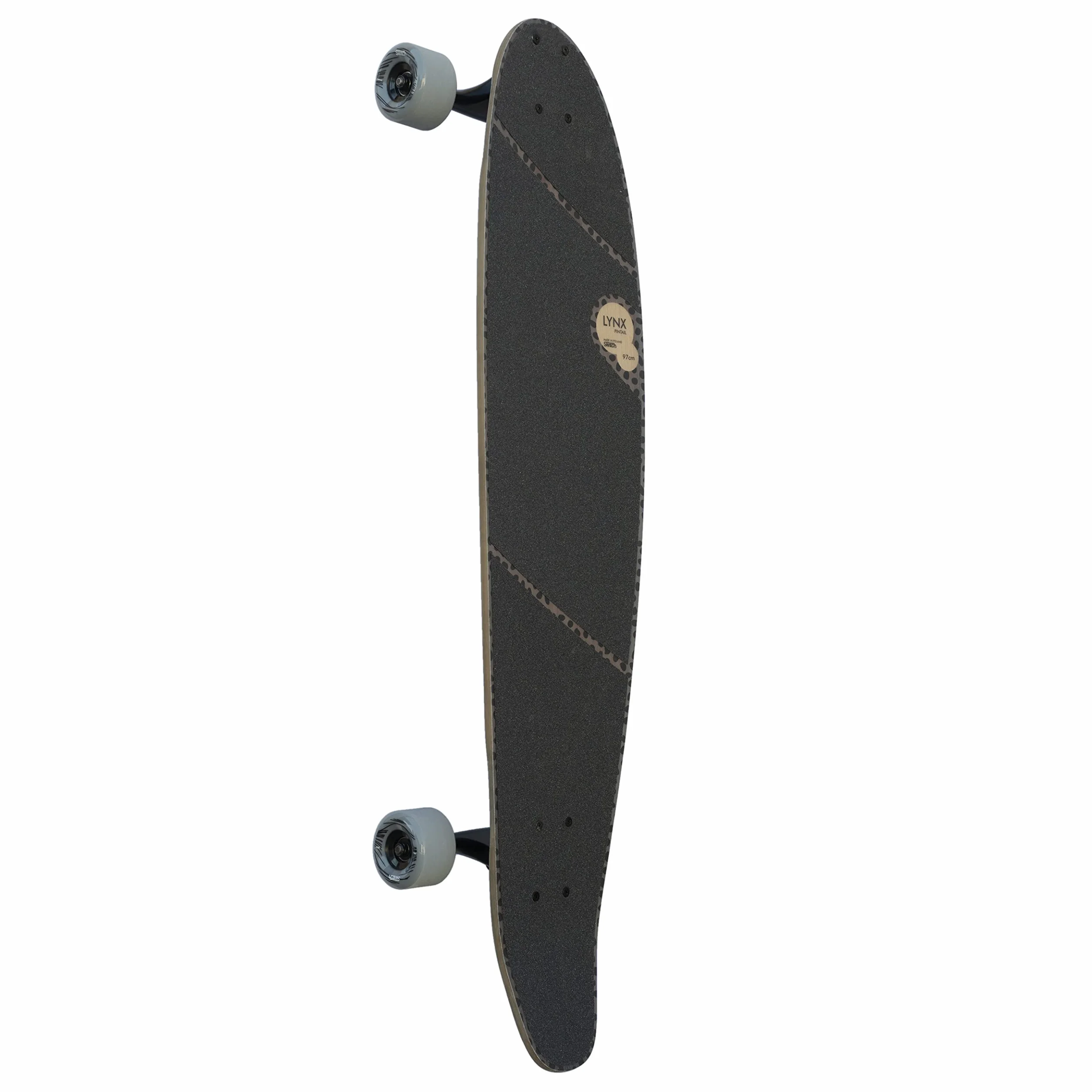 SWITCH Lynx Pintail Longboard Switch 97 cm: ideal para cruising, ABEC-9, fibra de vidrio, Flex Paris V2 150 mm, para jóvenes y adultos, cruiser, fabricado en Europa, ligero