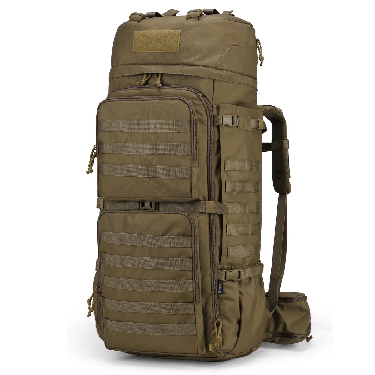 Mardingtop 75L Mochila Táctica Mochila Trekking Montaña con Cubierta de Lluvia, MOLLE Sistema de Senderismo Mochila de Gran Capacidad Mochila al aire libre para Trekking, Senderismo y Camping
