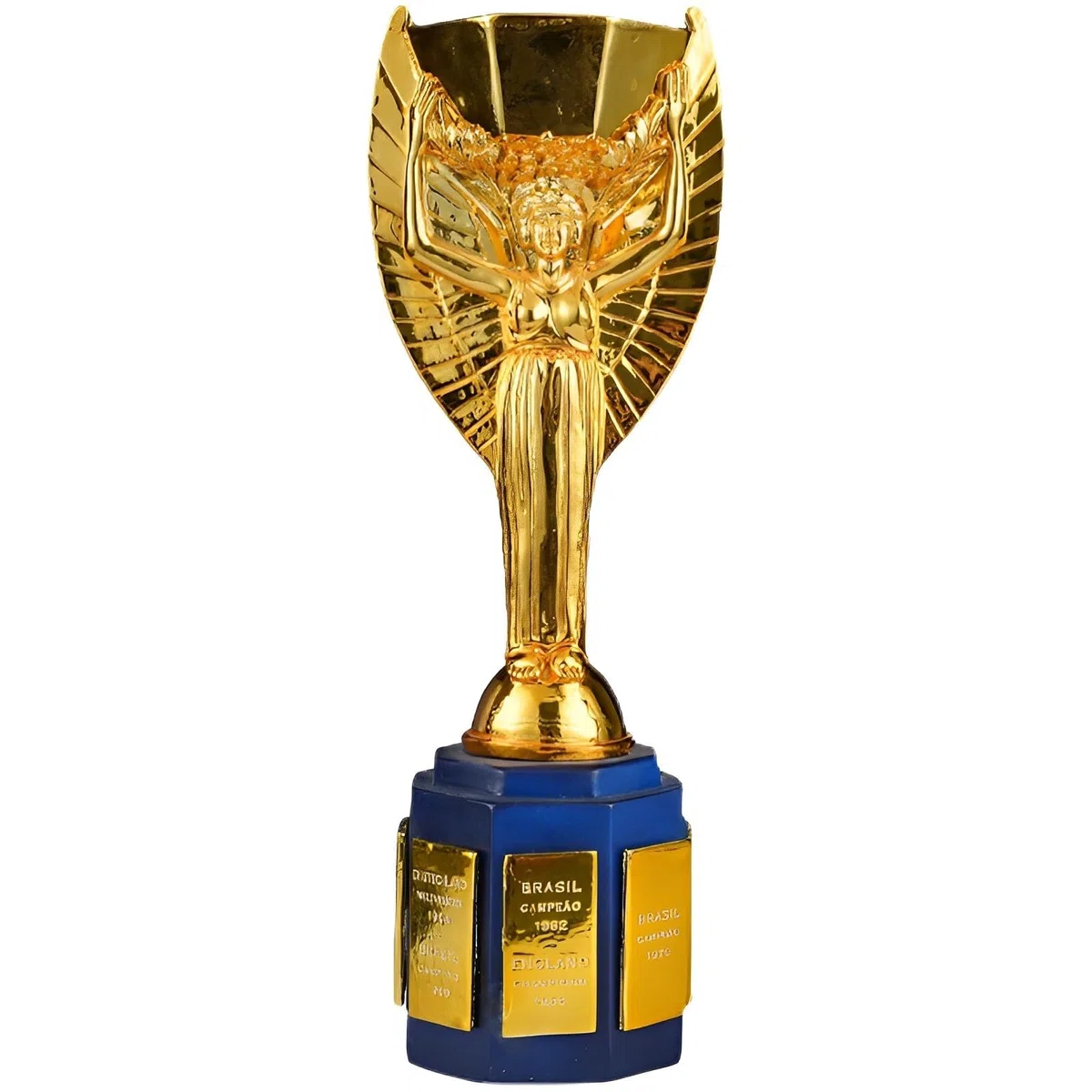 Trofeo Rimet réplica de trofeos de campeones de la Copa del Mundo Copas de Premio de tamaño Completo restauración 1:1 trofeos Recuerdos de fútbol ​​exhibición temática de Bar