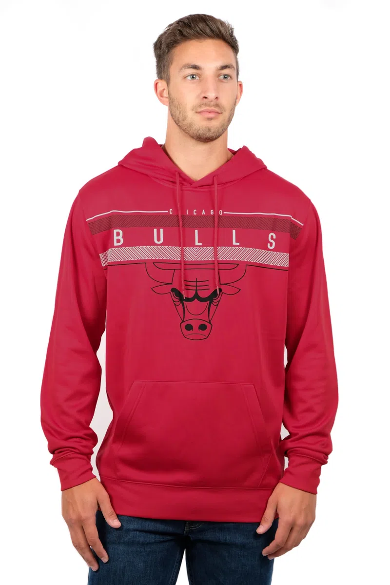 Ultra Game - Sudadera unisex con capucha para adultos, oficial de la NBA, supersuave