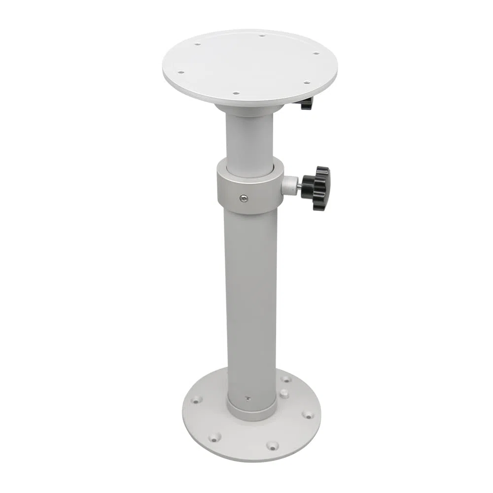 HoldOneLight Premium Table - Pie de pedestal ajustable de 445 a 690 mm, soporte de pedestal para mesa giratoria para barco, base desmontable para caravana, caravana, barco, yate, hogar