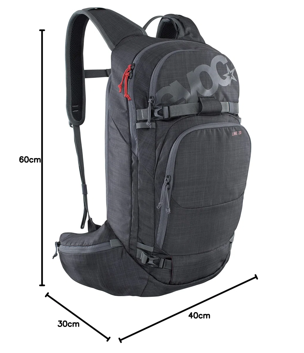 EVOC LINE 20 mochila de travesía, mochila de esquí