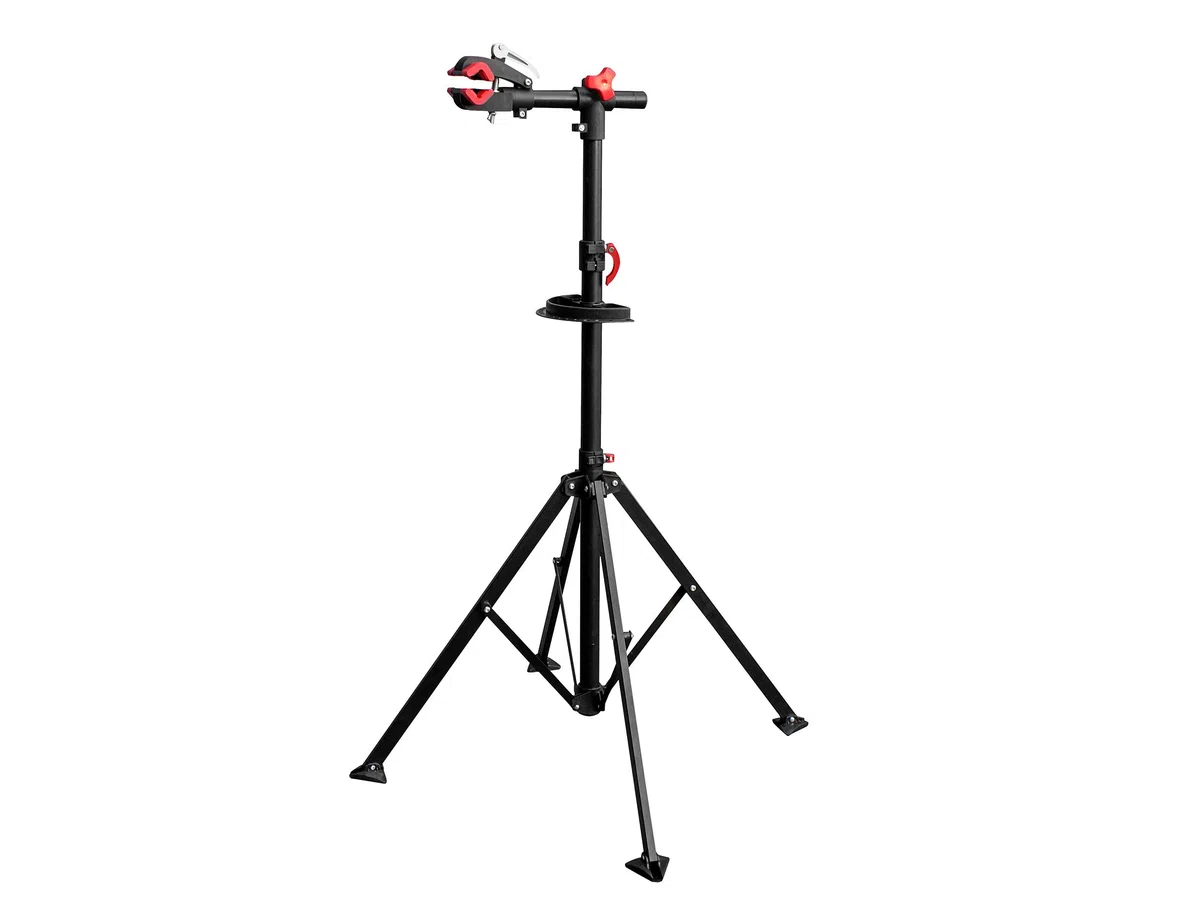 Eufab 16414 - Caballete profesional de 4 patas para bicicleta
