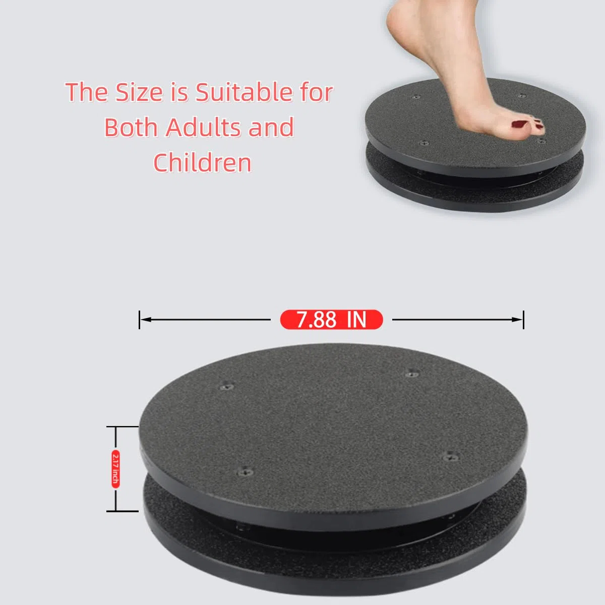 TIZYFF Patinaje artístico Spinner - Ayuda de entrenamiento para patinadores sobre hielo, gimnasia, danza y pirueta de ballet. Entrenador de metal de ocho vueltas.