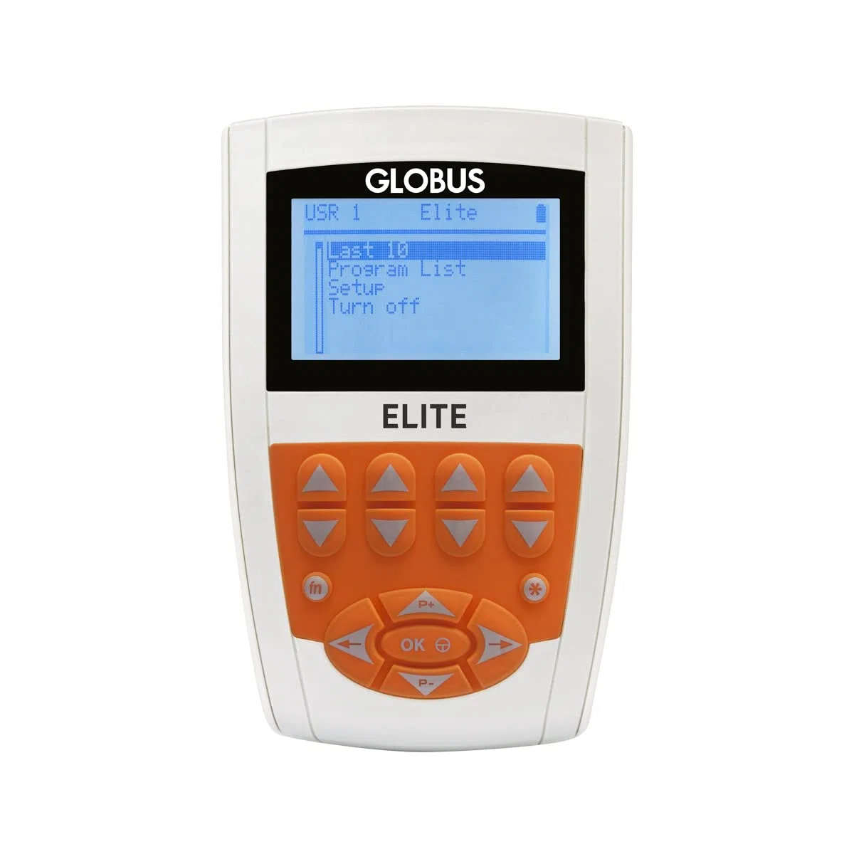 Globus | Elite, Elettrostimulador de 4 canales, 98 programas para cualquier necesidad de tratamiento, fitness, forma física, belleza, salud y bienestar