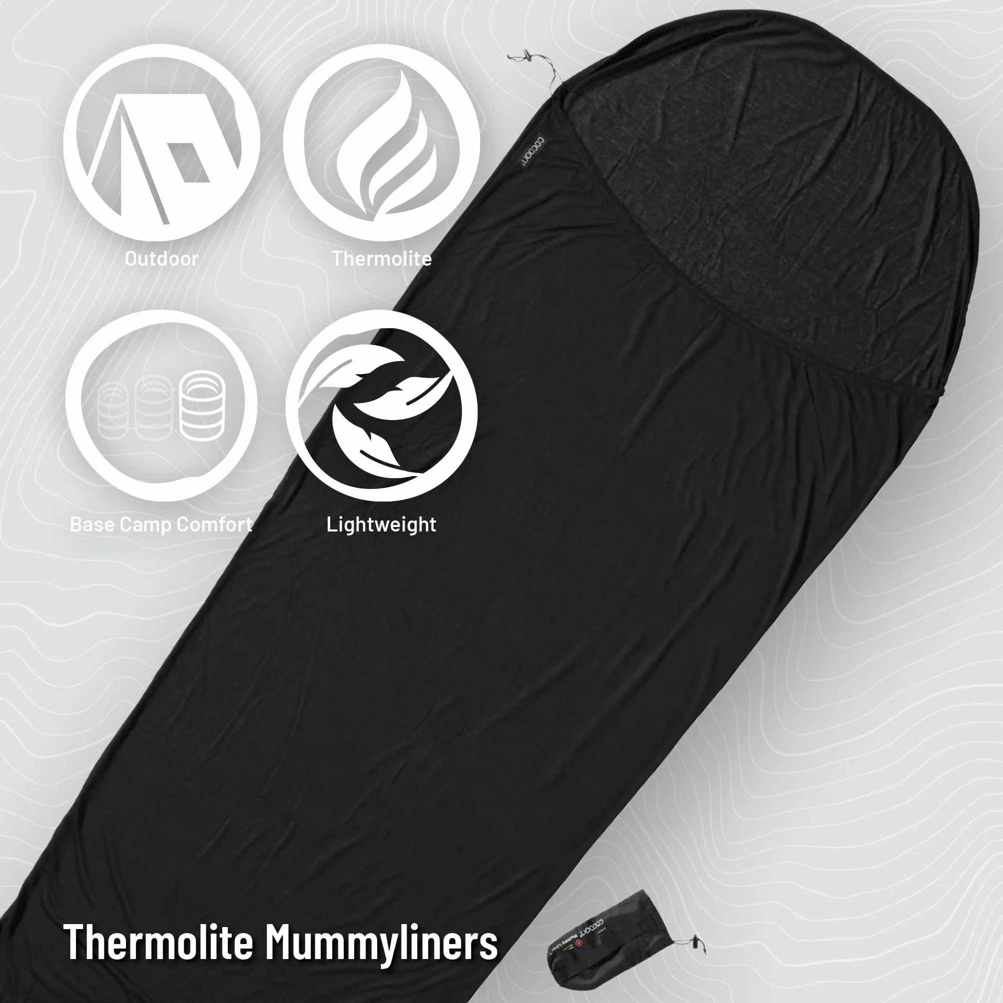 Cocoon MummyLiner Thermolite Saco sábana