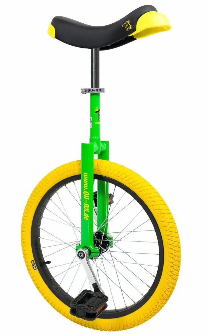 QU-AX Monorrueda 20 Luxus Verde 1104 con Llantas
