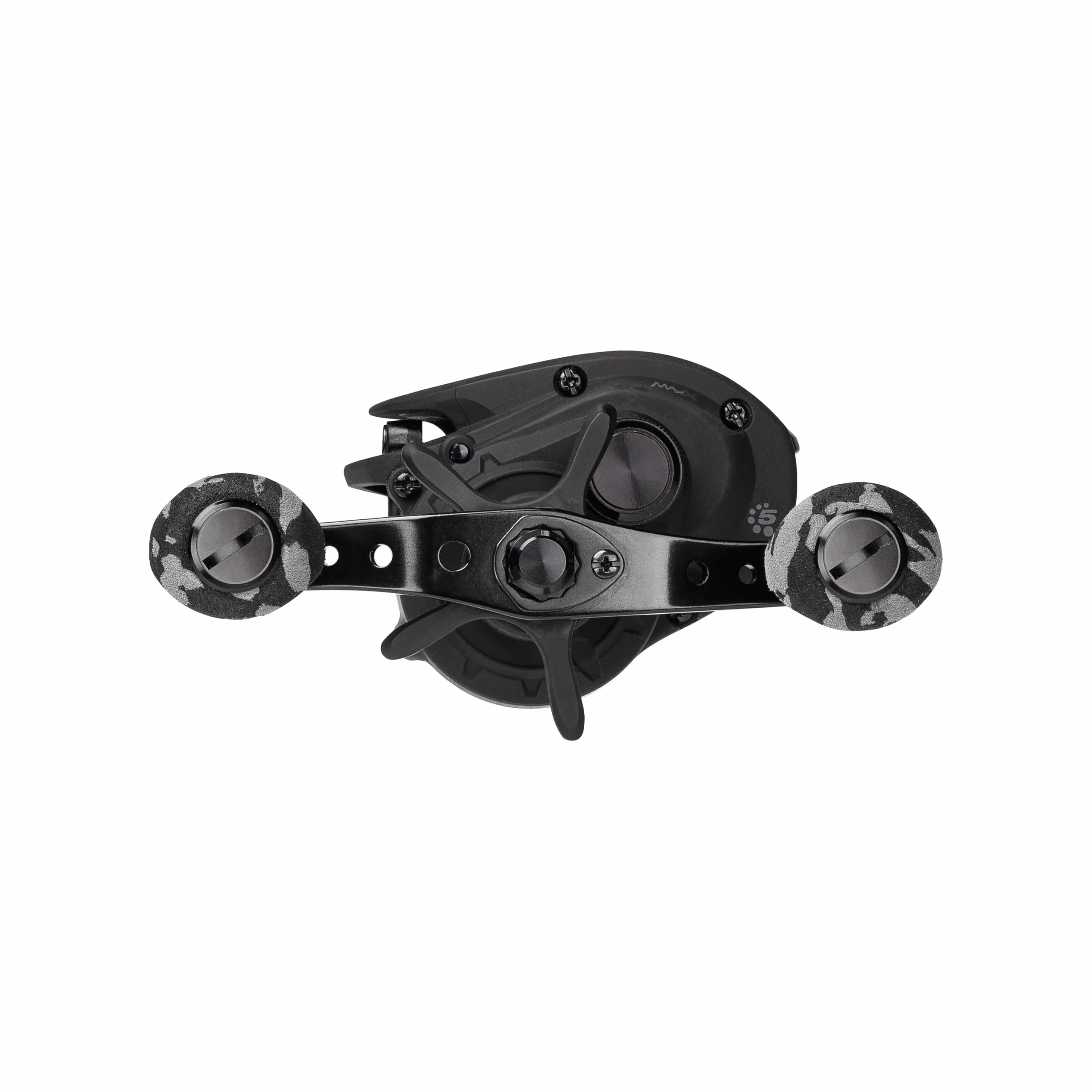 Abu Garcia MAX X Black Ops Combinación de caña y carrete, 1.98 m 10-40g, Set para río, combos de baitcasting para pescadores de depredadores de agua dulce, Lucio perca y lucioperca - Negro