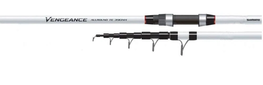 Shimano Vengeance Allround 3.90 m 75-150 G Cañas de Pescar Telescópica Volantín