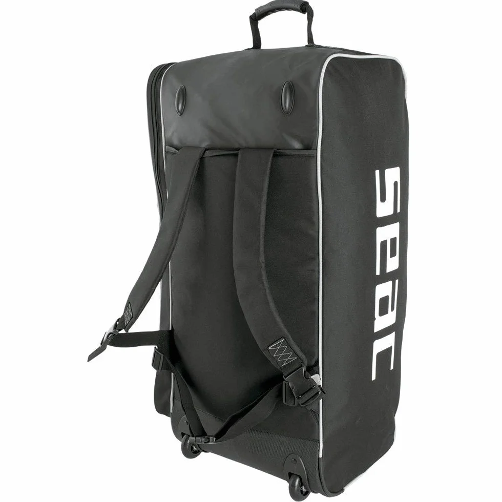 SEAC SUB 8002908432664, Bolsas Con Ruedas Unisex Adulto, Negro, 130 Lt