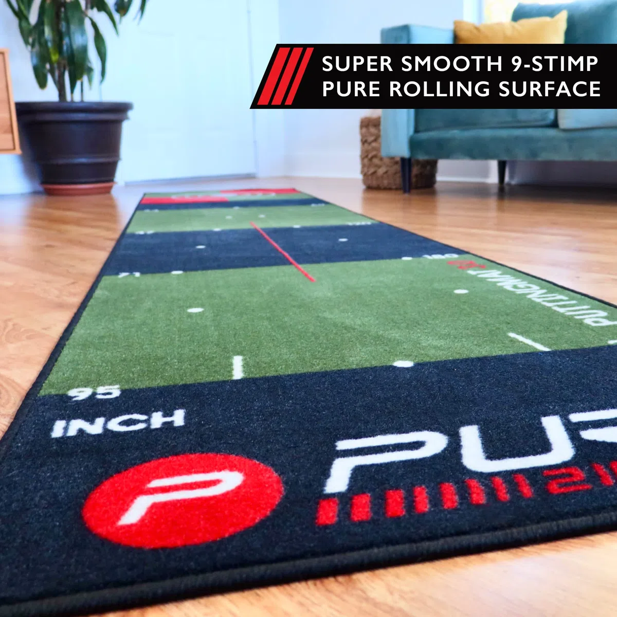 Pure2Improve Putting de Golf Esterilla, Unisex