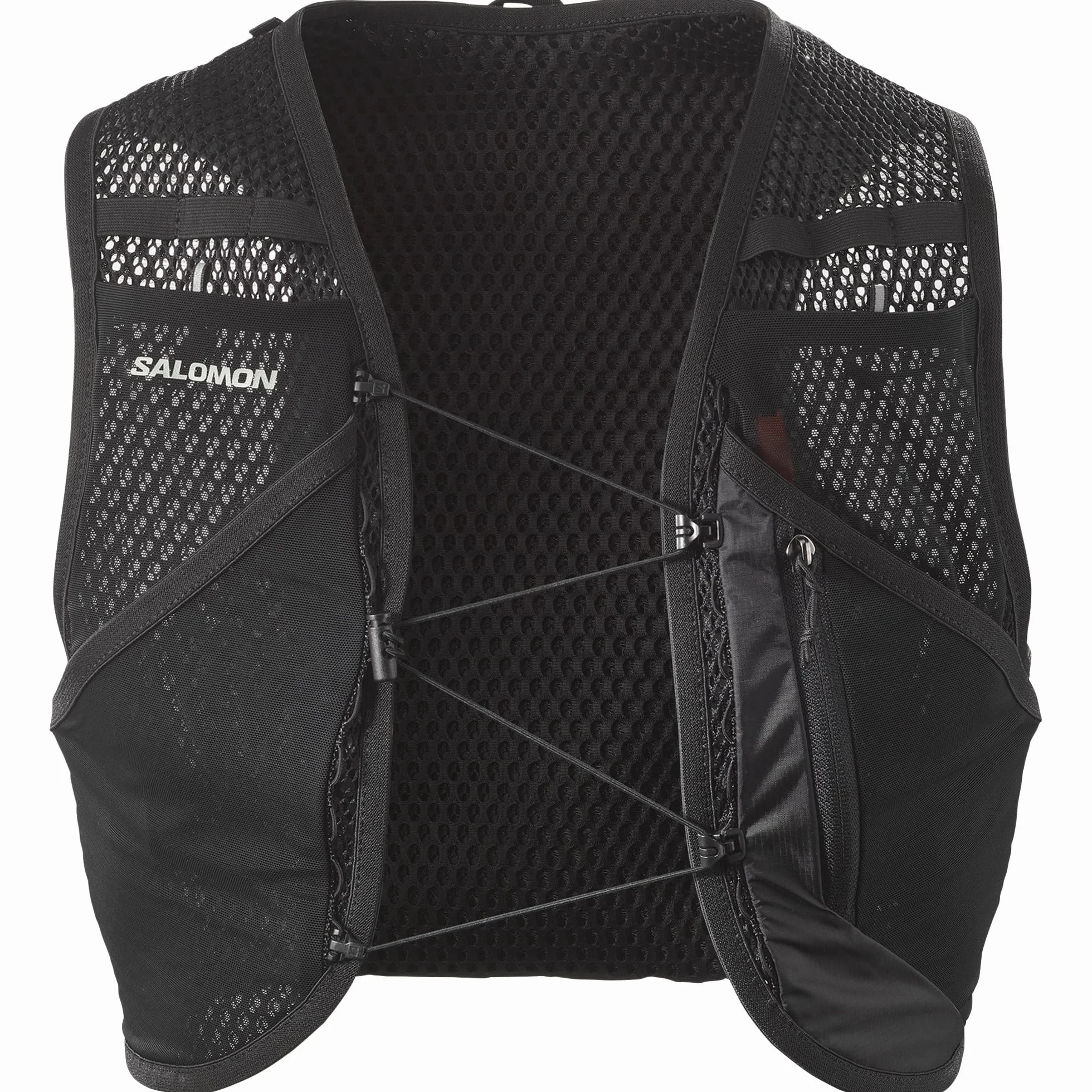 Salomon Active Skin 8 No Flasks Chaleco de Hidratación Trail Running Senderismo Trail Running Senderismo MTB Unisexo, Hidratación Sencilla, Ajuste preciso, Almacenamiento optimizado