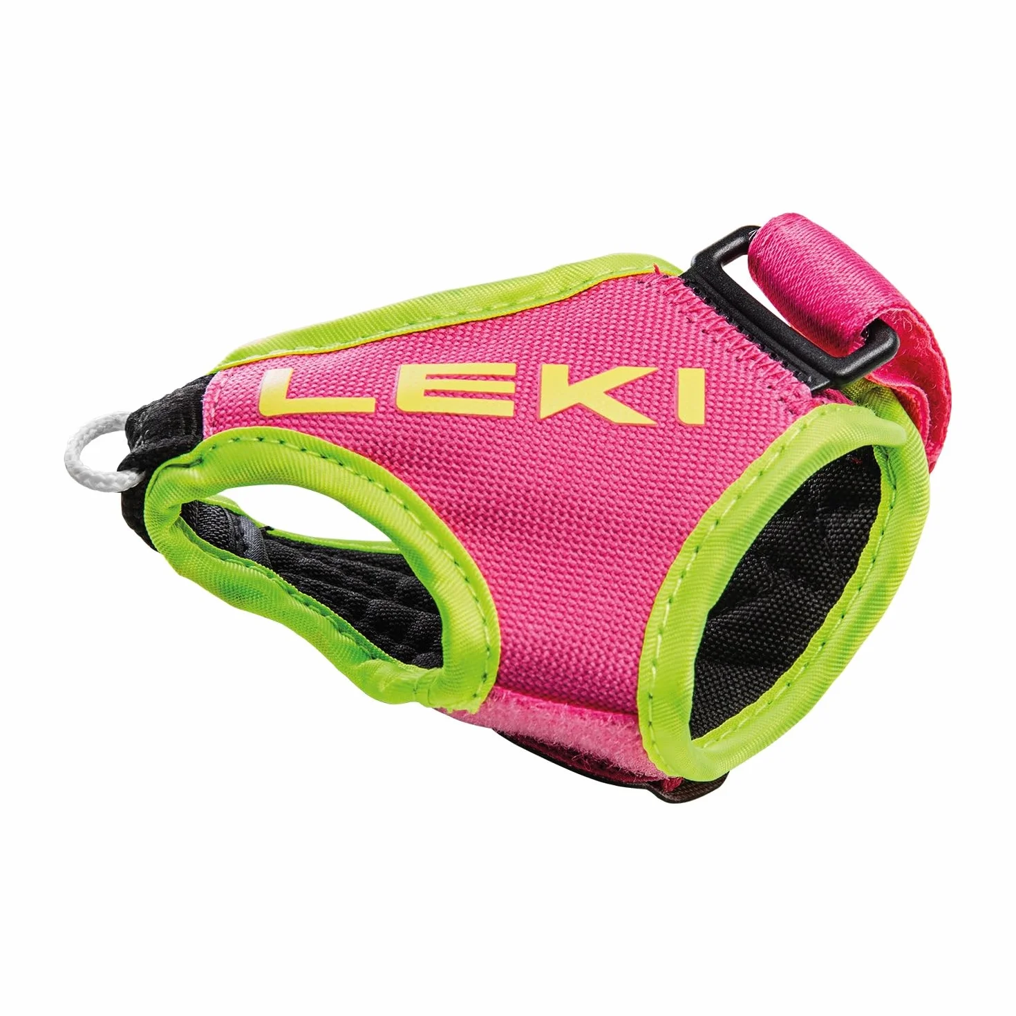 LEKI Shark Frame Strap, Rosa neón, Amarillo neón, S-M-L