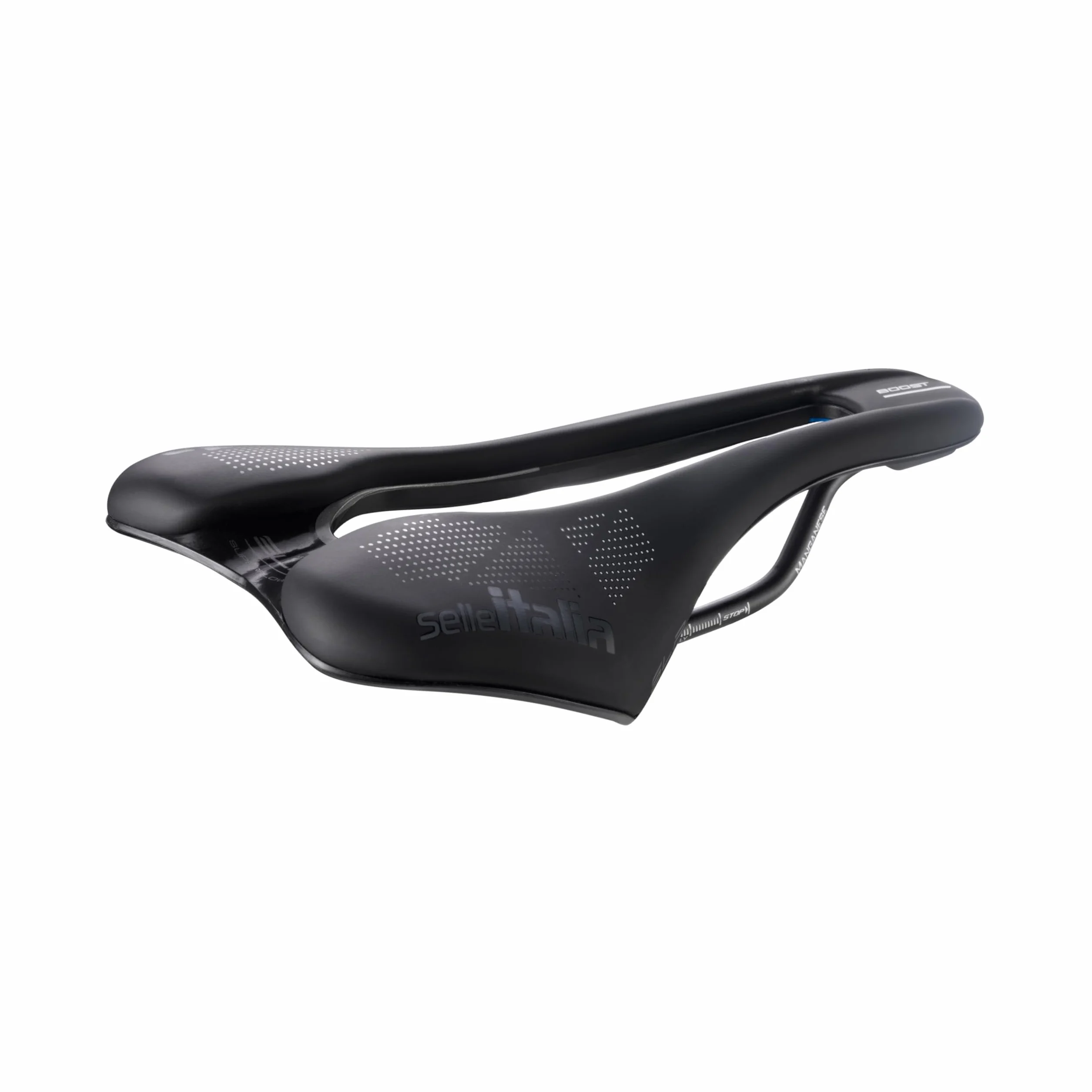 Selle Italia SLR Boost TM Superflow - Sillín de Bicicleta con Diseño Clásico SLR, Cómodo Sillín de Gel para Carretera y Agujero Superflow