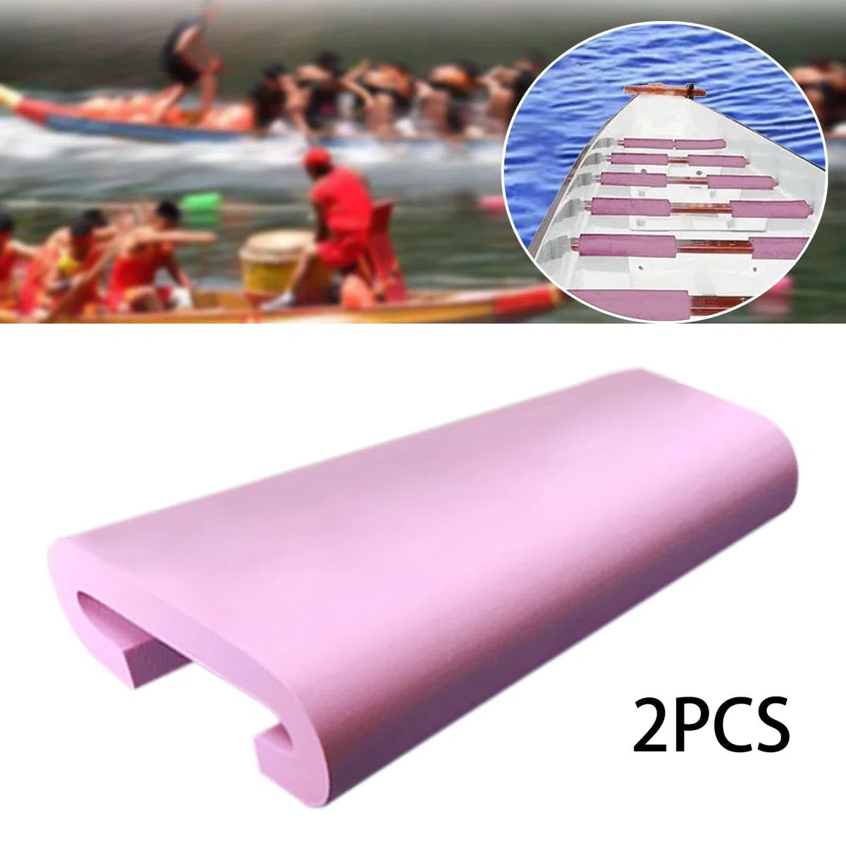 Cojín de Asiento para Banco de Barco, Cojines de Flotación, Cojín de Asiento para Remo de Barco Dragon Boat para Exteriores
