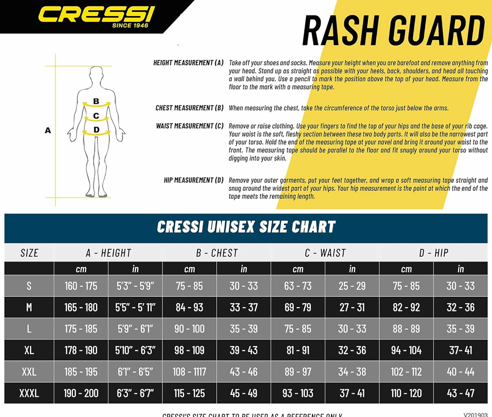 Cressi Rash Guard Man Black Dive Center, Camiseta Elaborada en Tejido Elástico de Primera Calidad con Filtro de Protección UV UPF 30+, Disponible en Manga Corta y Manga Larga Hombre