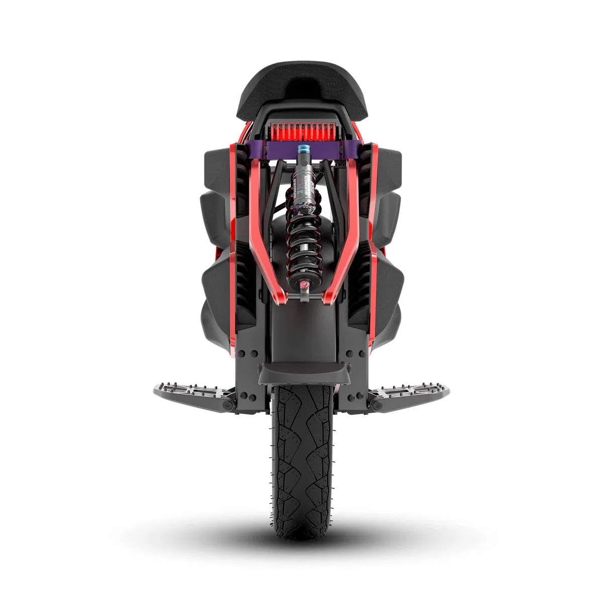 Gyroroue Kingsong S22 Eagle Noir et Rouge