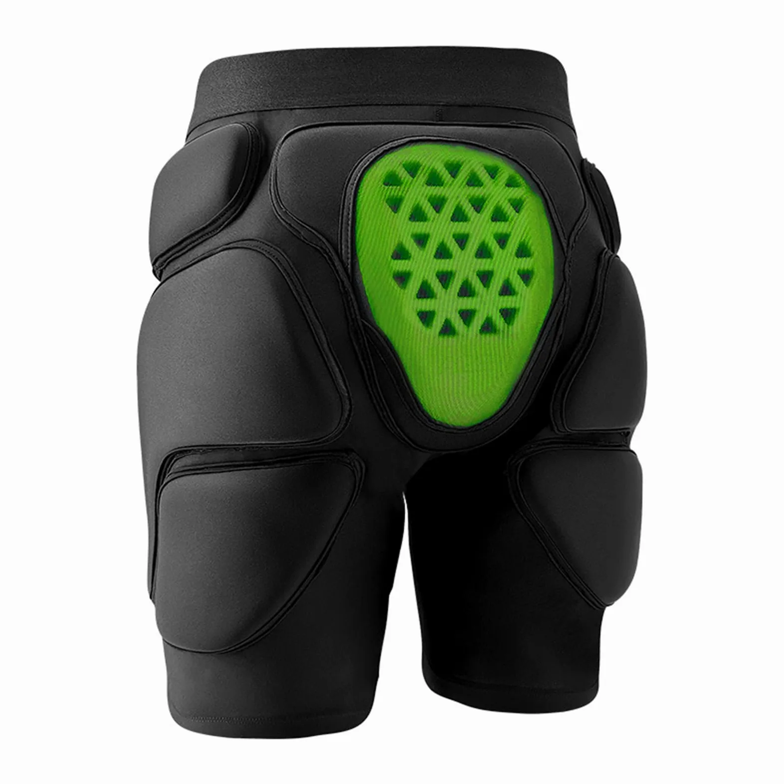Kavolet Pantalones Cortos Acolchados en 3D de Goma EVA, Pantalones Cortos Acolchados para Patinaje, Pantalones Cortos de Skate para Mujeres/Hombres, Pantalones Cortos Transpirables para esquí,