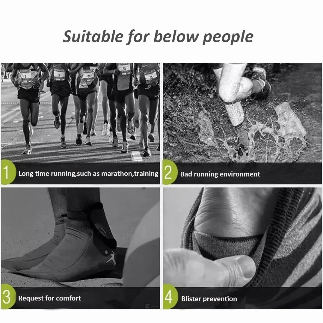 6 pares de calcetines de compresión, fascitis plantar deportiva, soporte de arco para correr, gimnasio, compresión de pies, para hombres y mujeres.