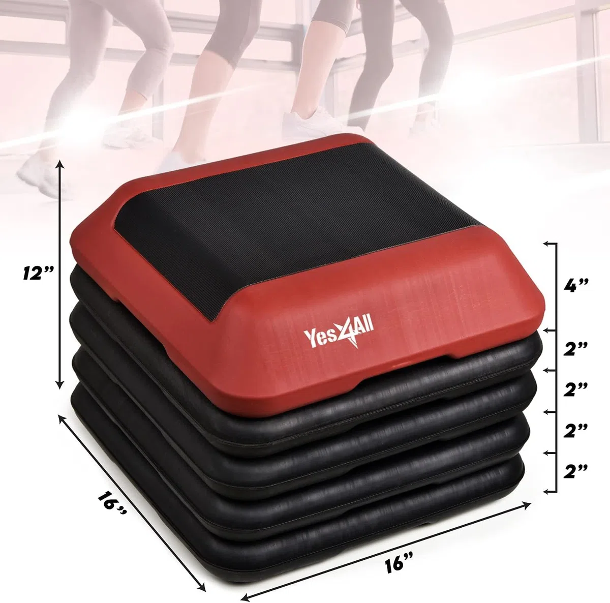 Yes4All Plataforma aeróbica unisex para adultos