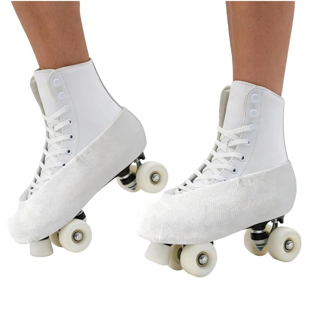 Fundas para patines de hielo, protector de rodillo elástico, fundas para botas de patinaje, para niños, niñas, adolescentes, adultos, patinaje artístico