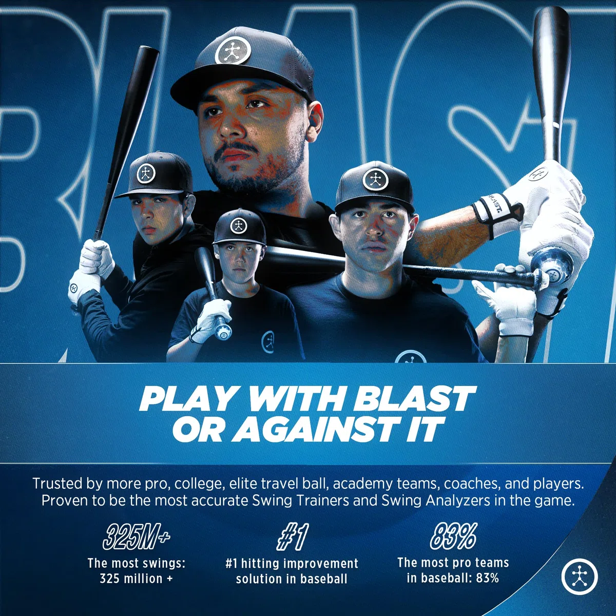 Blast Motion Blast Baseball 360 Swing Analyzer by