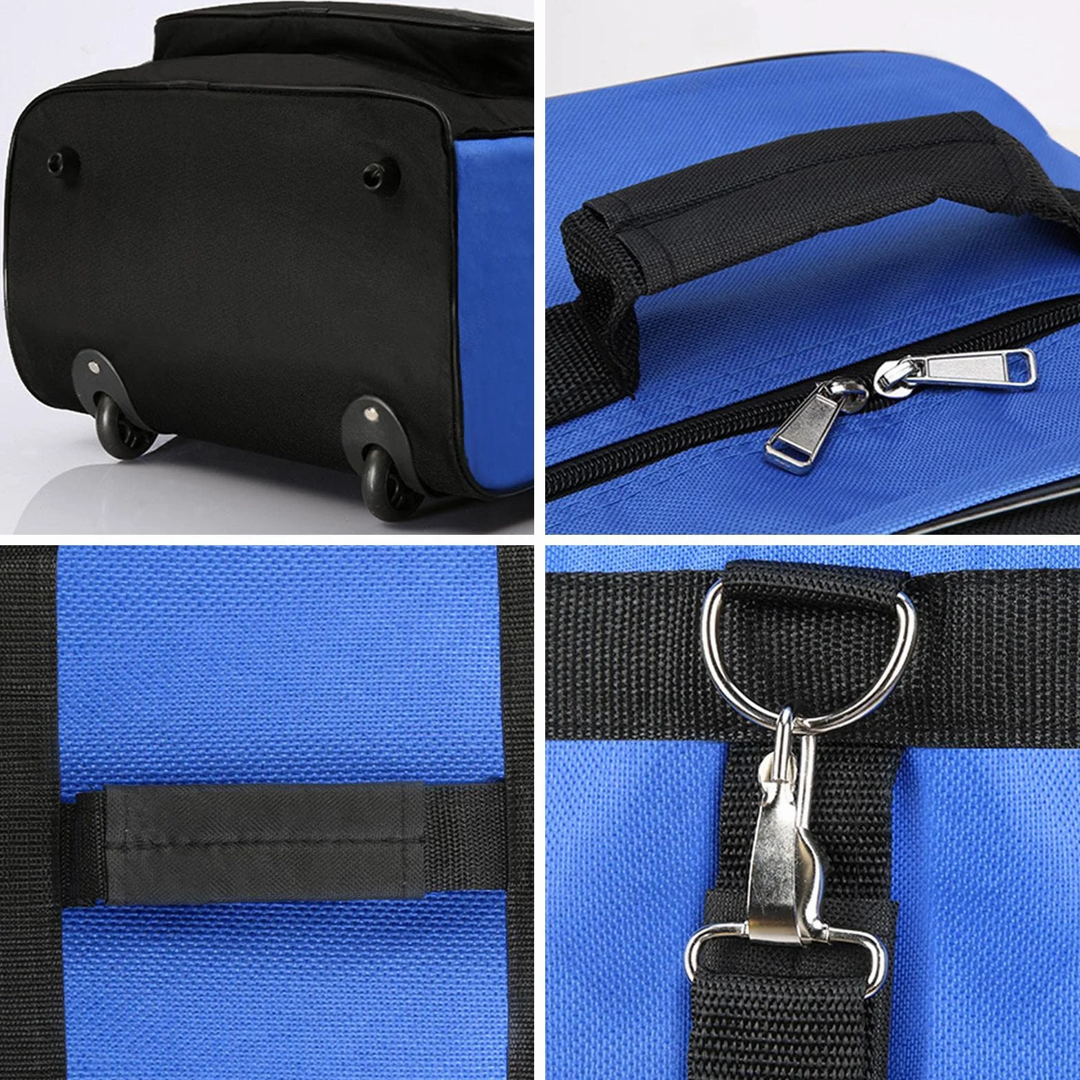 Bolsa de Viaje Acolchada de Golf Con Ruedas - Impermeable, Plegable, Con Bolsillo para Accesorios y Funda Protectora de Transporte