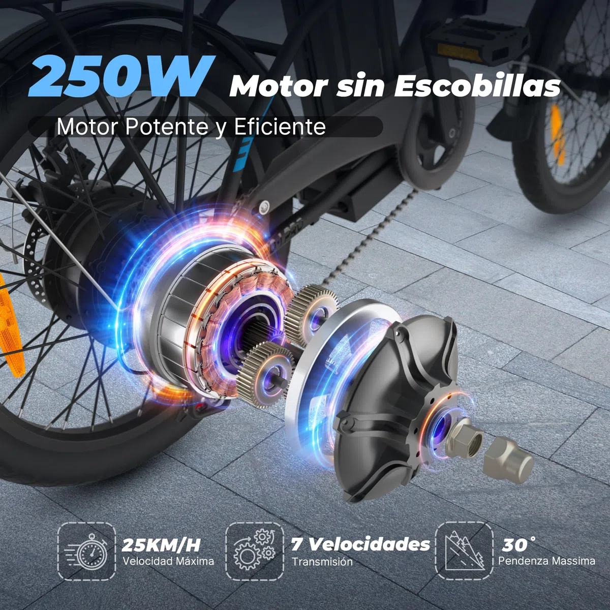 VARUN Bicicleta Electrica, 20'' Bicicleta Eléctrica Plegable, Bici Electrica para Adultos con Batería Extraíble de 48V 624Wh, Autonomía de 100Km, Pantalla LCD, Ebike para Hombre y Mujer