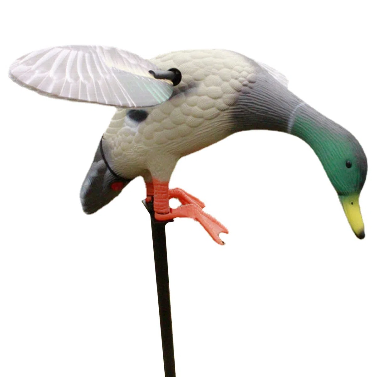 Yusheng Pato ala giratoria,ala giratoria señuelo Pato Flexible | Señuelo Pato eléctrico con Mando a Distancia Alimentado por batería para Caza Patos, señuelo más rápido