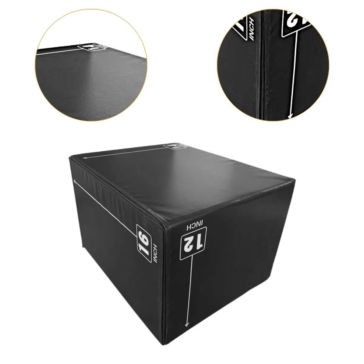 KESOTO Jump Box Step Box Ejercicio Plyométrico Caja Saltos Fitness Material PVC Perla Diseño Innovador Amortiguación Adecuado para Adultos Niños Entrenamient