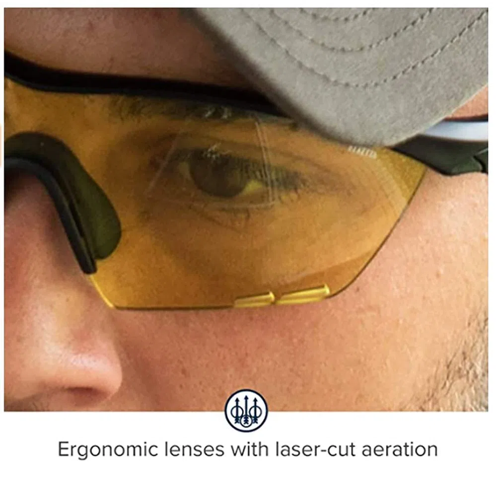 Beretta Clash - Gafas con Funda, Color Neutro Transparente