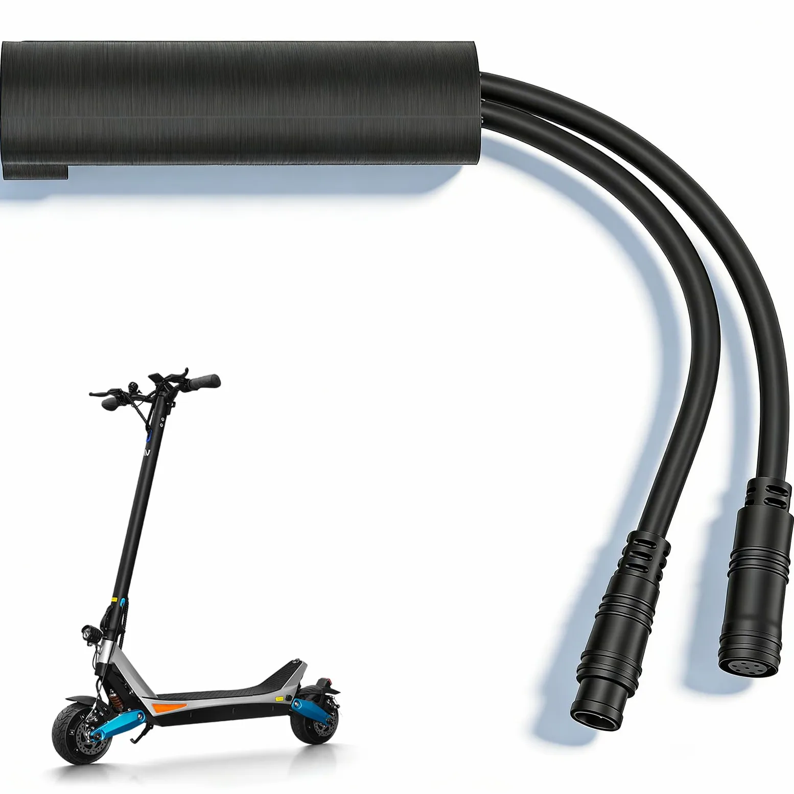 Tuning Chip Unlock Cable para Segway Ninebot ZT3 Pro/Pro E, Plug & Play Cable especial para aumentar la velocidad 35 – 40 km/h con botón de conmutación rápida, accesorios para scooter