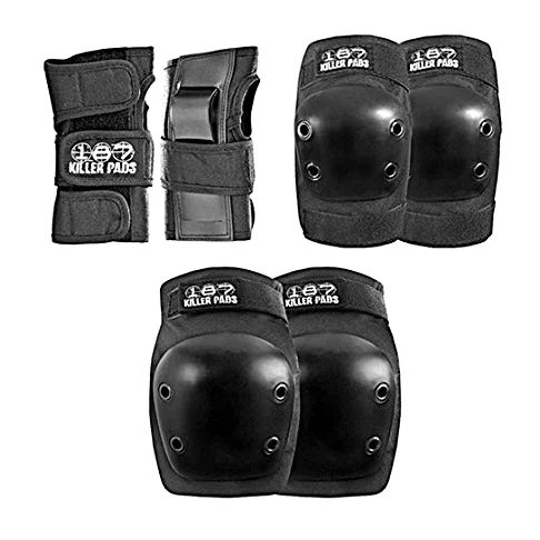 187 Killer Pads Adult Six Pack Black