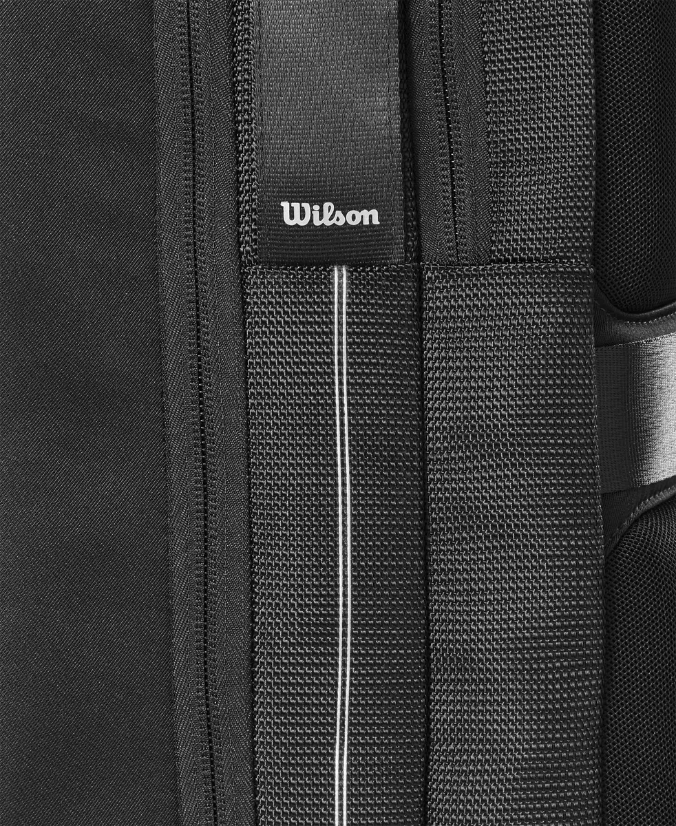 Wilson RF - Mochila de Tenis con Capacidad para hasta 2 Raquetas, Color Negro