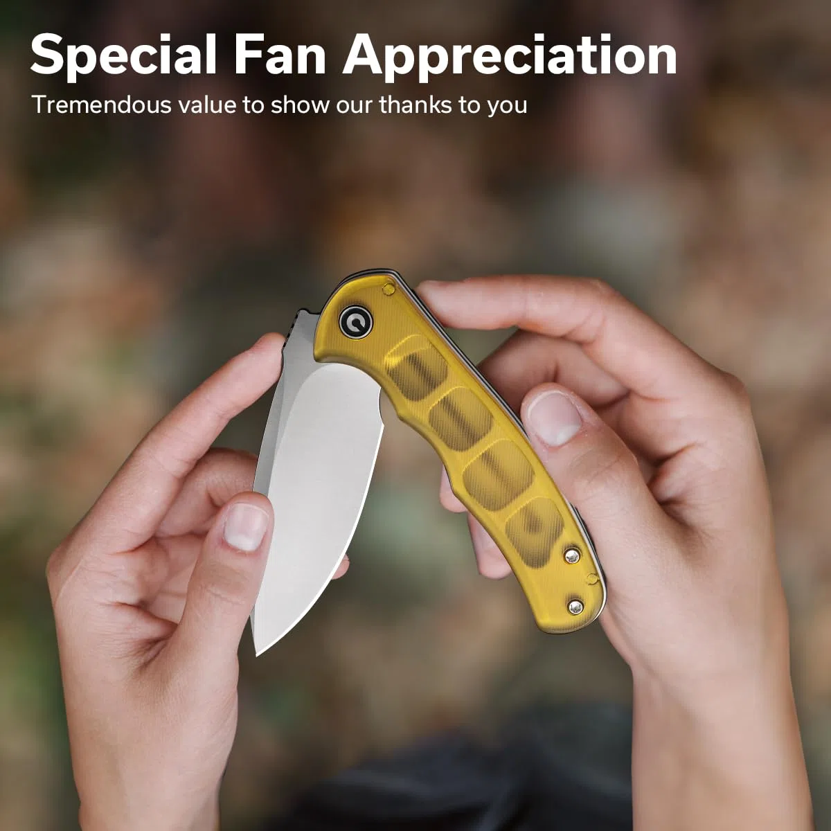 CIVIVI Mini Praxis Folding Pocket Knife with 7.56CM D2 Blade & Ultem Handle, DEC Knife for Outdoor Camping Hiking Gifts C18026C-4