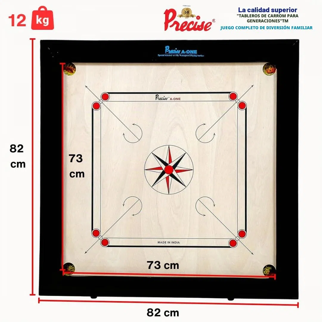 Precise Prof Carrom – AMA-One 8 mm – 12 kg
