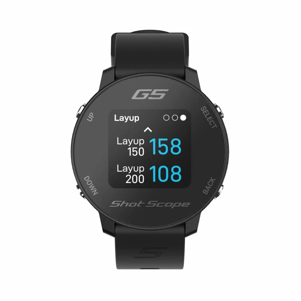 Shot Scope G5 Golf GPS Reloj (Negro)