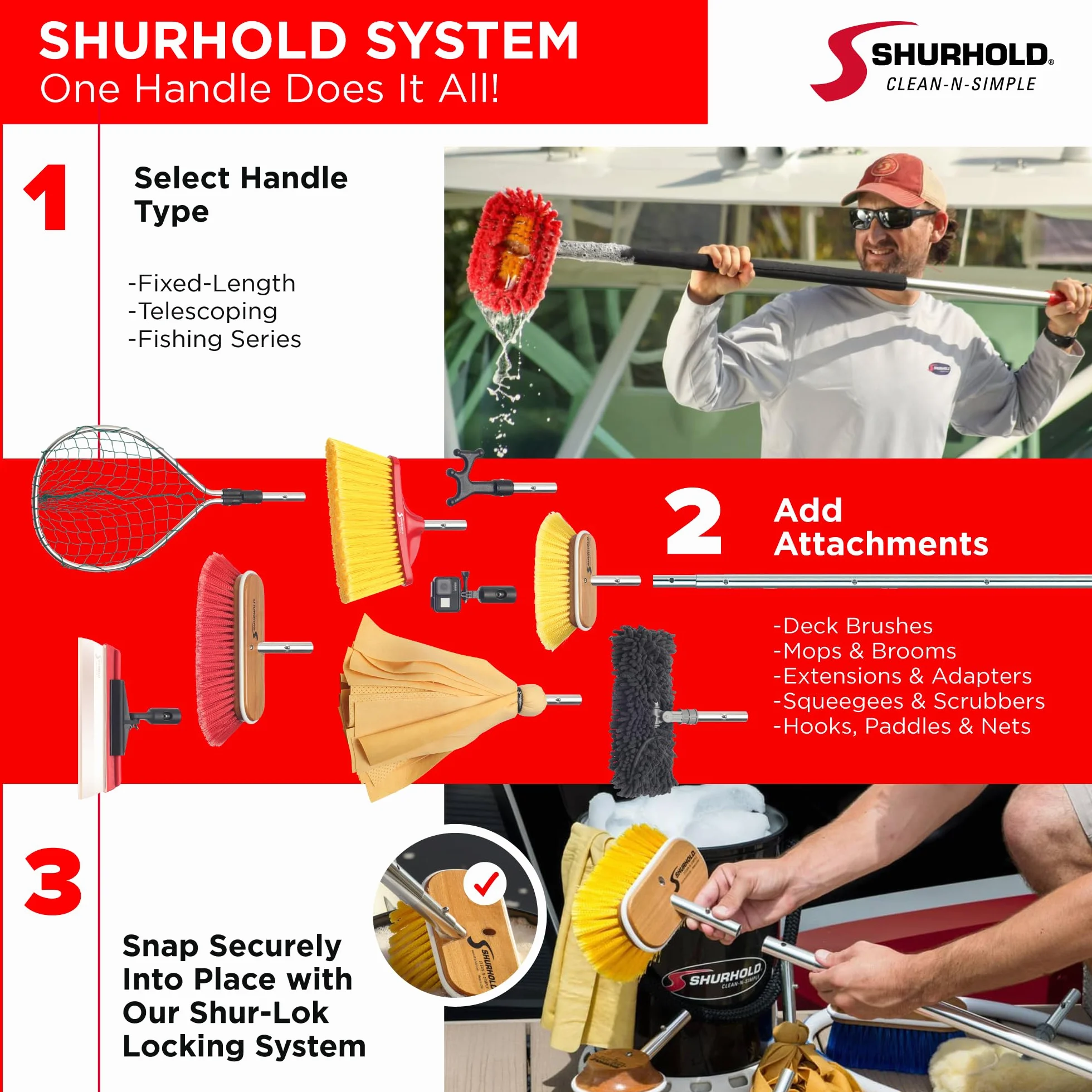 Shurhold 658-113 Fregona Hilo