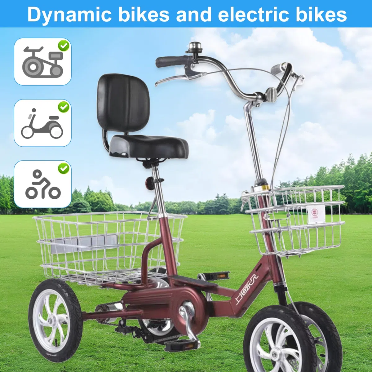 Sillín de bicicleta de gran tamaño, cómodo y relleno de látex, ideal para bicicletas de ciudad, excelente repuesto para asiento de cuero