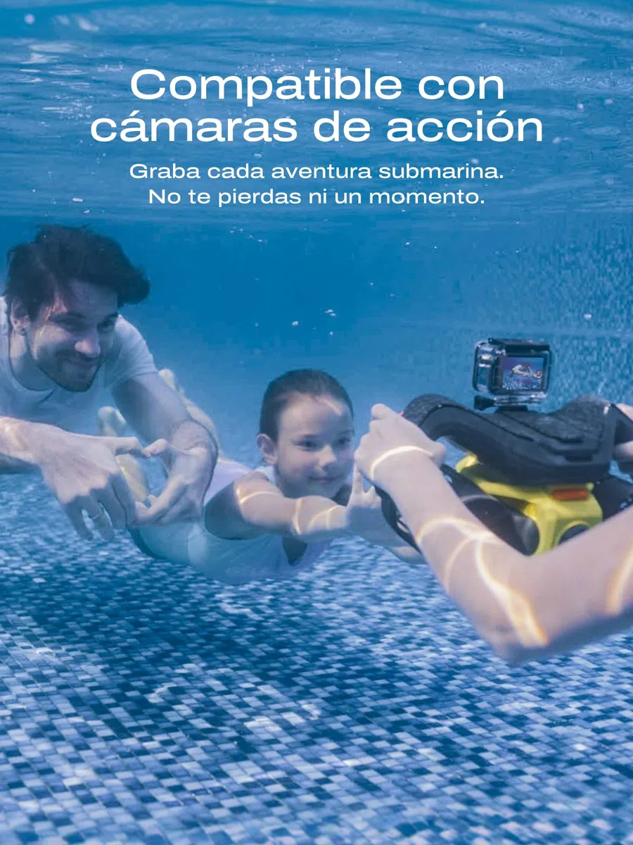 LEFEET C1 Scooter Subacuático Motores duales: Scooters con duración máxima de batería de 60 min, IPX8 30 M a Prueba de Agua para Deportes acuáticos, Buceo en Piscina, Buceo para niños/Adultos