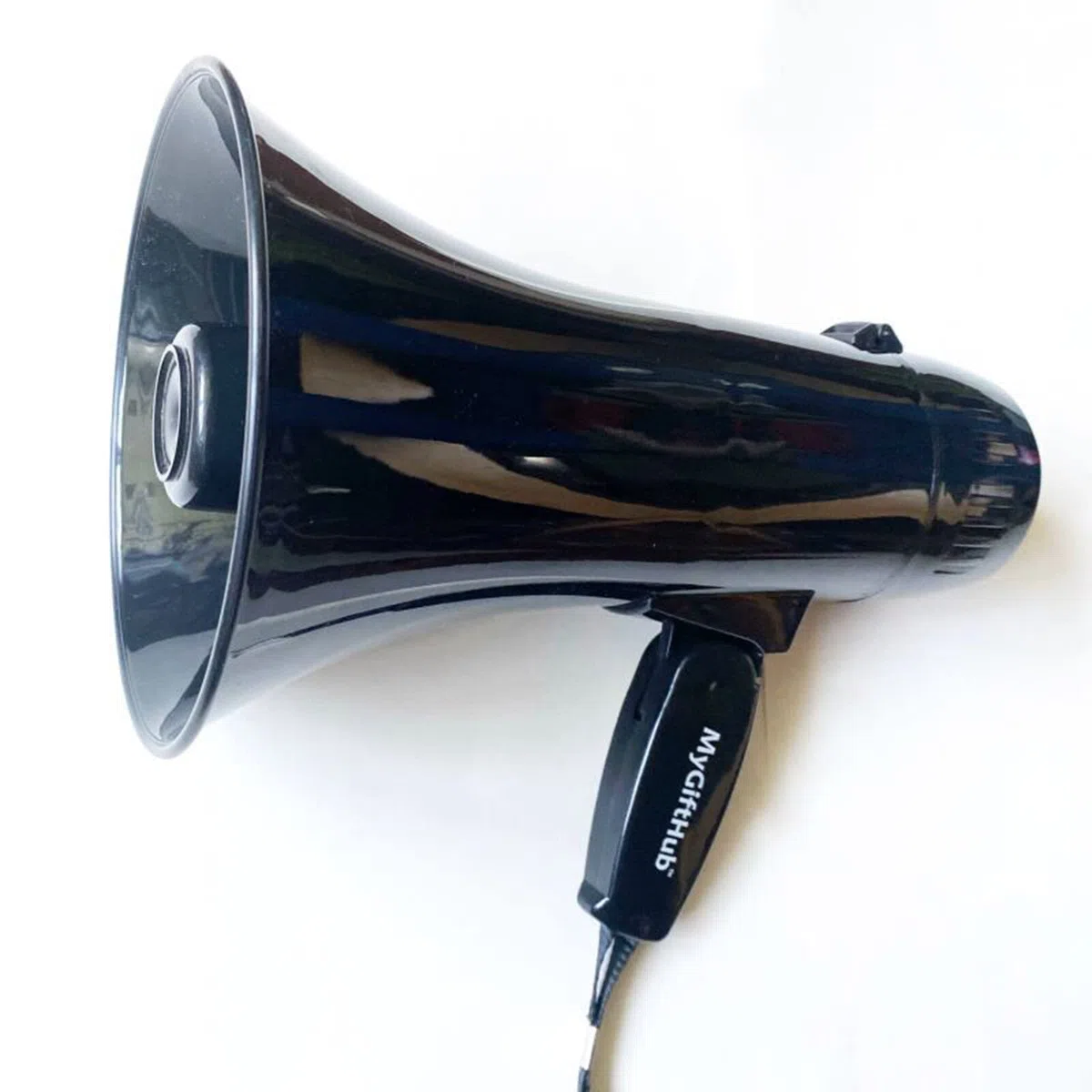 Eurobuy Altavoz megáfono portátil Bullhorn con micrófono desmontable, puerto USB para reuniones deportivas, guía turística, entrenador y árbitro, megáfonos ideales para deportes al aire libre