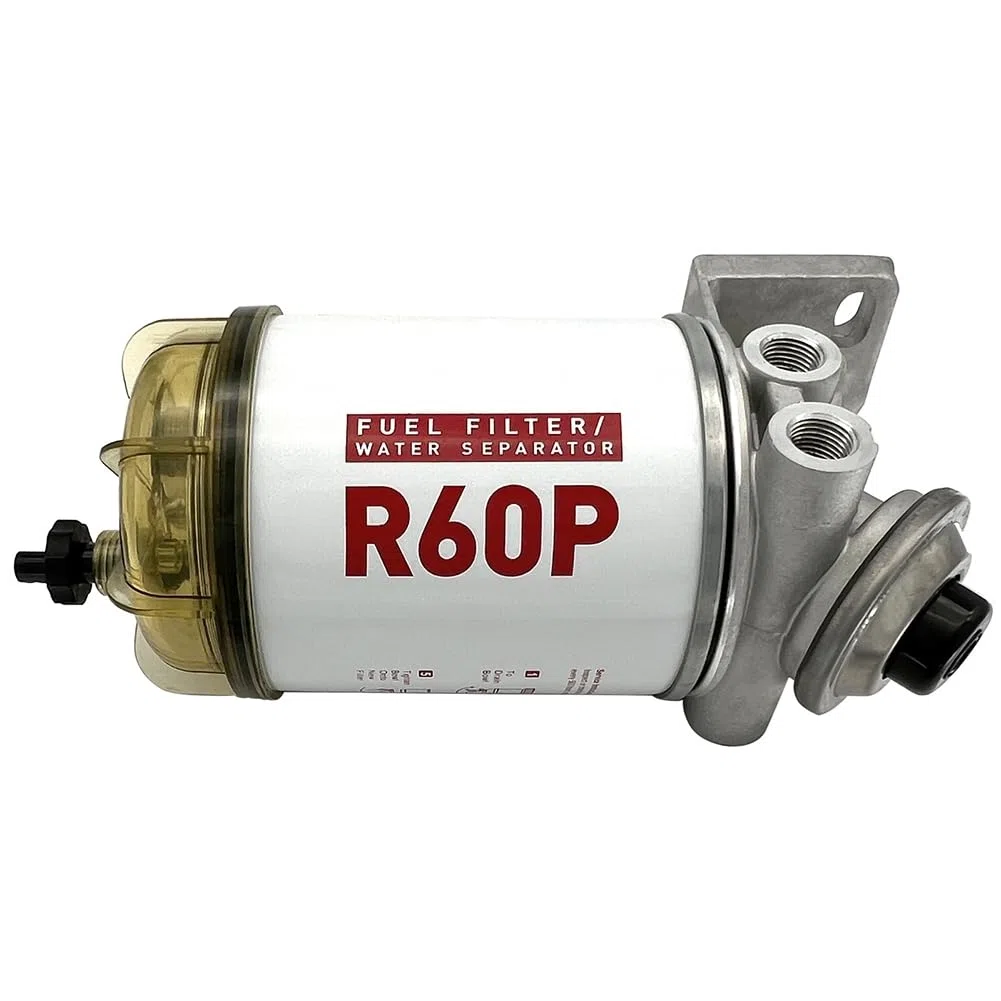 Filtro de combustible R60P Marina Separador de agua de combustible para motor fueraborda marino Accesorios para barcos reemplazados