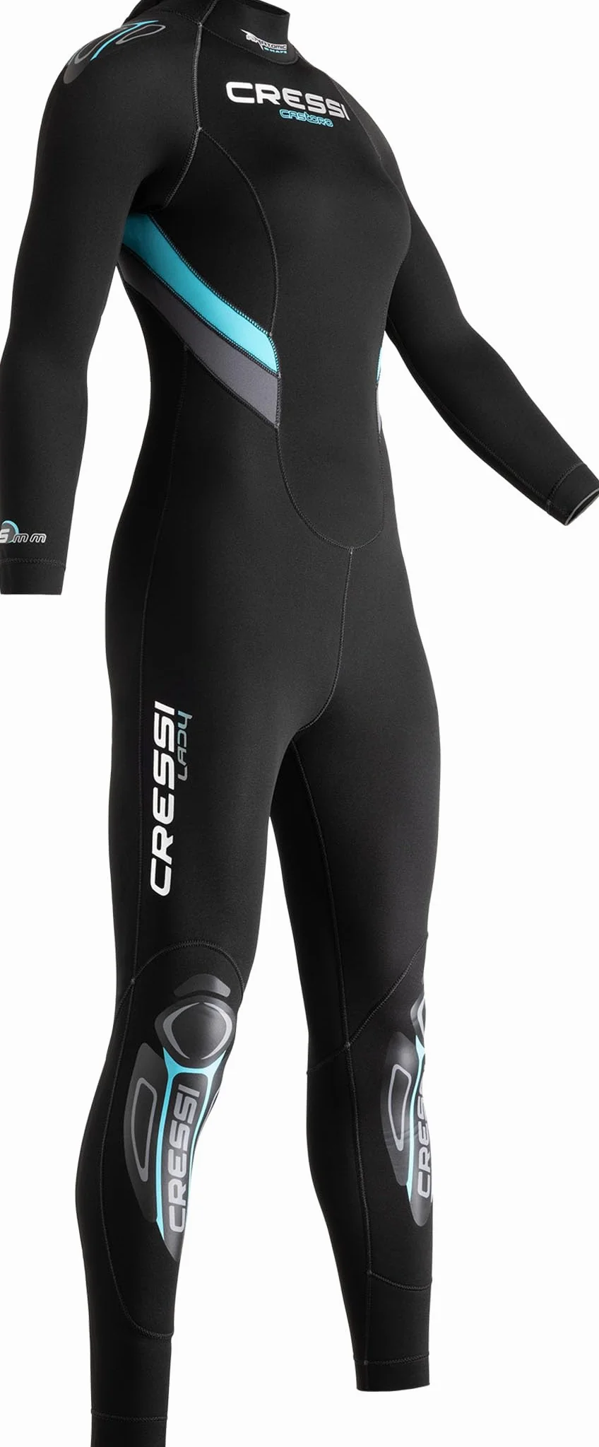 Cressi Castoro Lady Monopiece Wetsuit - Traje Buceo de Una Pieza para Mujer