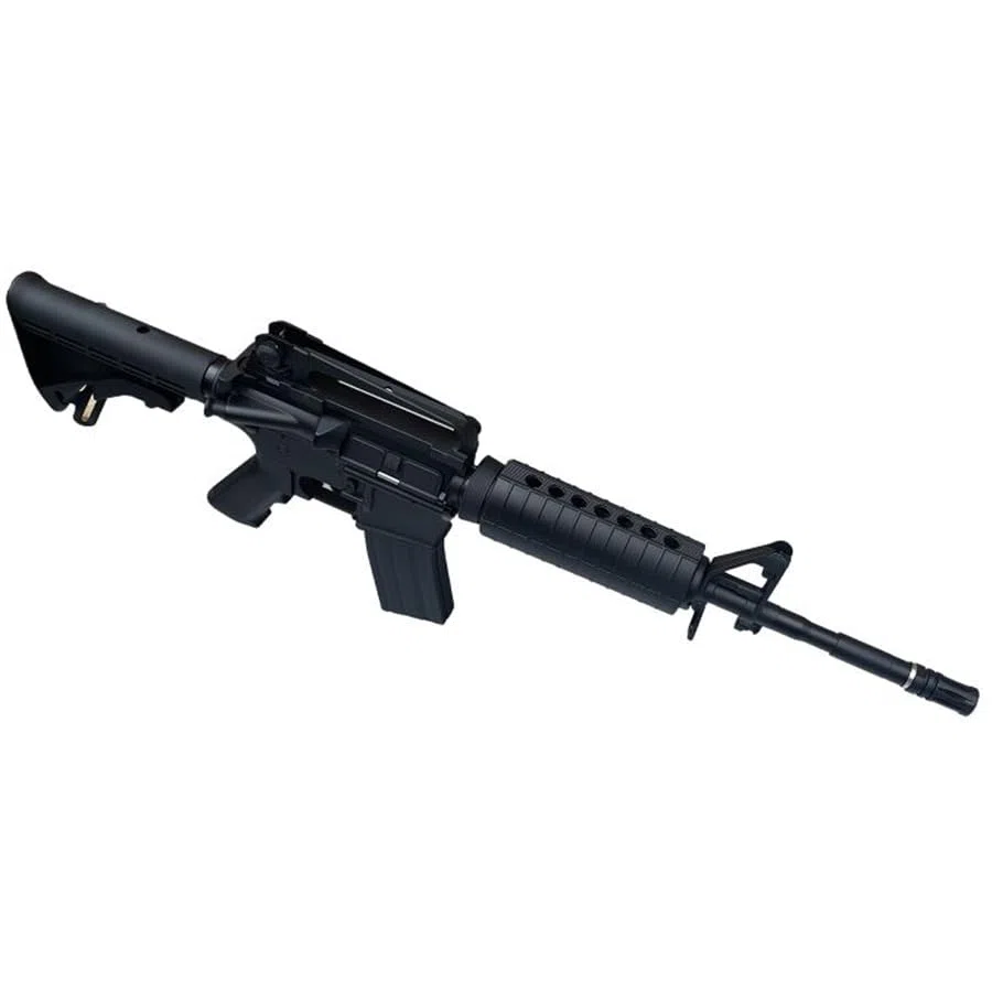 Carabina Huntsman Arms M4 Carbine CO2 (4,5mm) | Pack Que Incluye: Rifle Tipo metralleta semiautomática de Aire comprimido + CO2 + balines (Bolas de Acero BB's)