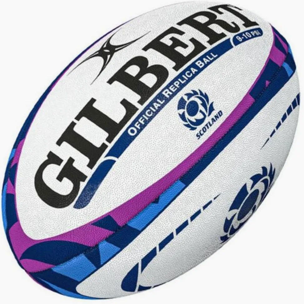 Pelota de rugby, répica de Escocia, talla 5, nueva para 2023