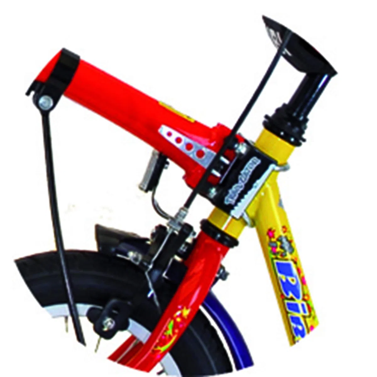 Unbekannt Tow Bar, Varilla para Bicicleta Unisex Adulto, Rojo, Red