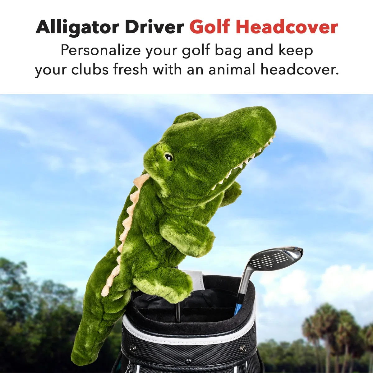 Daphne's Alligator - Funda Creativa para Palos de Golf