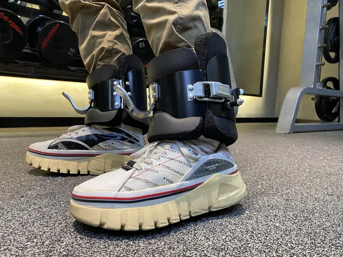 Botas de inversión con correa, botas de gimnasio para la tonificación abdominal lumbar