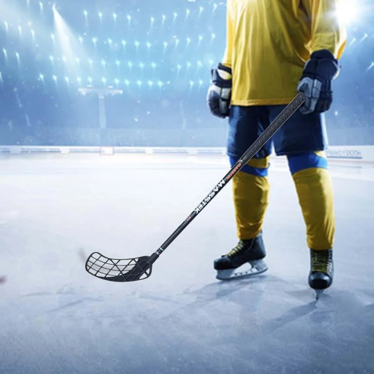 Oshhni Floorball Stick Indoor Hockey Stick Equipo de Entrenamiento para Deportes al Aire Libre en Interiores